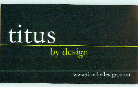Titus By Design - Interior Design for your remodel or new construction