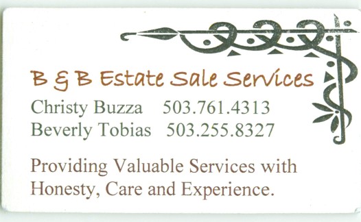 B & B Estate Sale Services